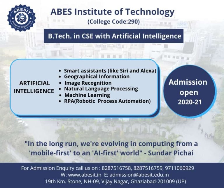 B Tech Computer Science & Engineering With Specialization Data Science ...